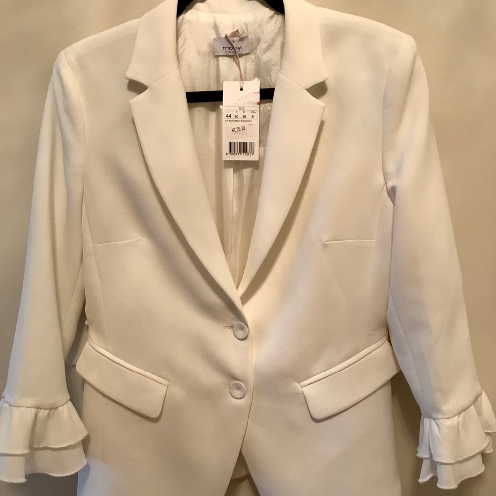White blazer